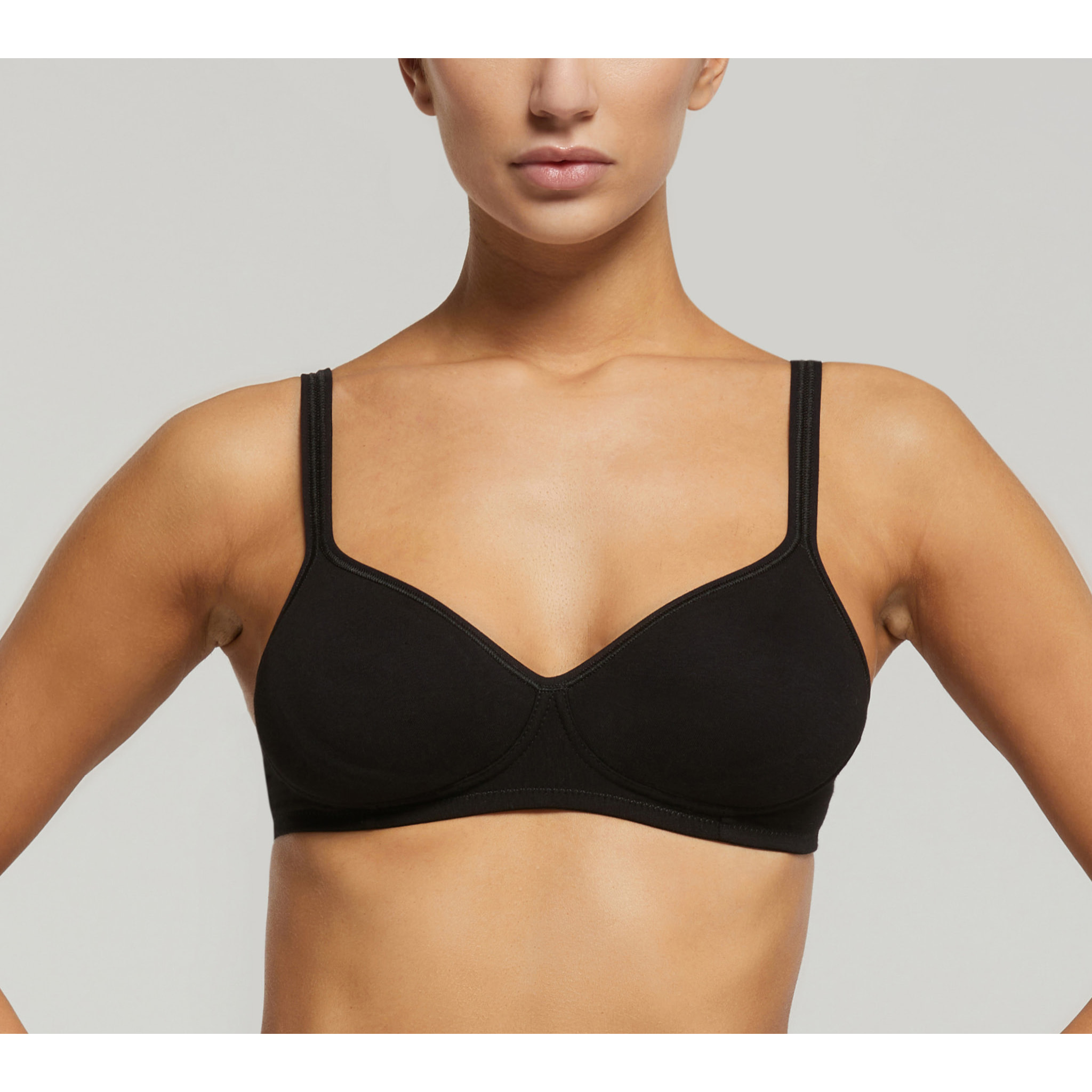 Reggiseno cotone lunetta