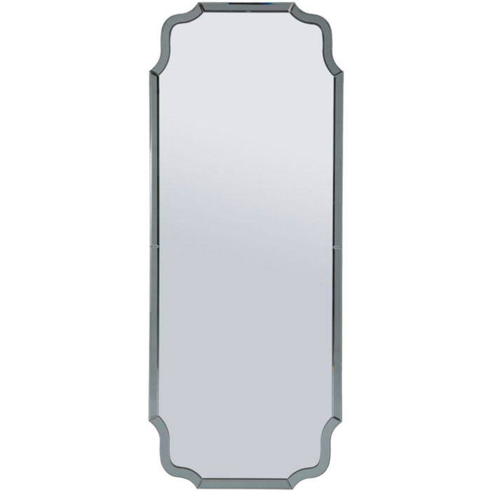 SPECCHIO DA MURO ISTANBUL GRIGIO CM 60X2X150 (MISURA SPECCHIO CM 54X143,5)