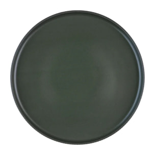 Assiette SCANDI Ø21,5cm - 4 pièces - Olive