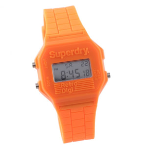 Reloj Superdry SYL201O Unisex Digital Cuarzo con Correa de Caucho