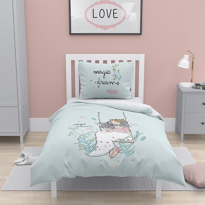Parure de lit enfant 100% coton - Magic