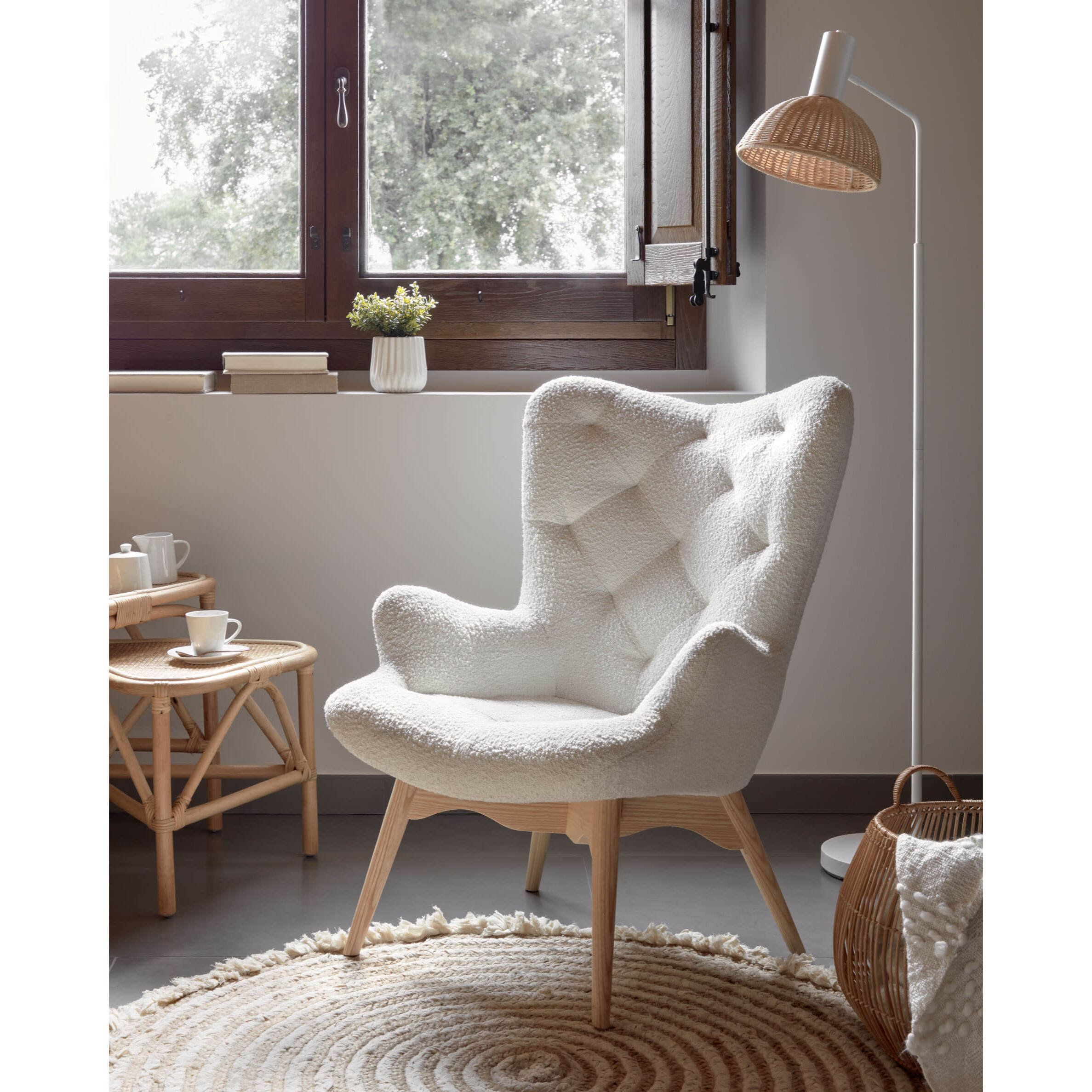 Fauteuil Tissu KODY