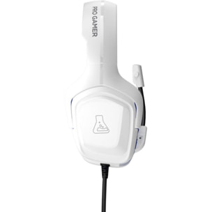 Casque gamer THE G-LAB KORP-COBALT Blanc