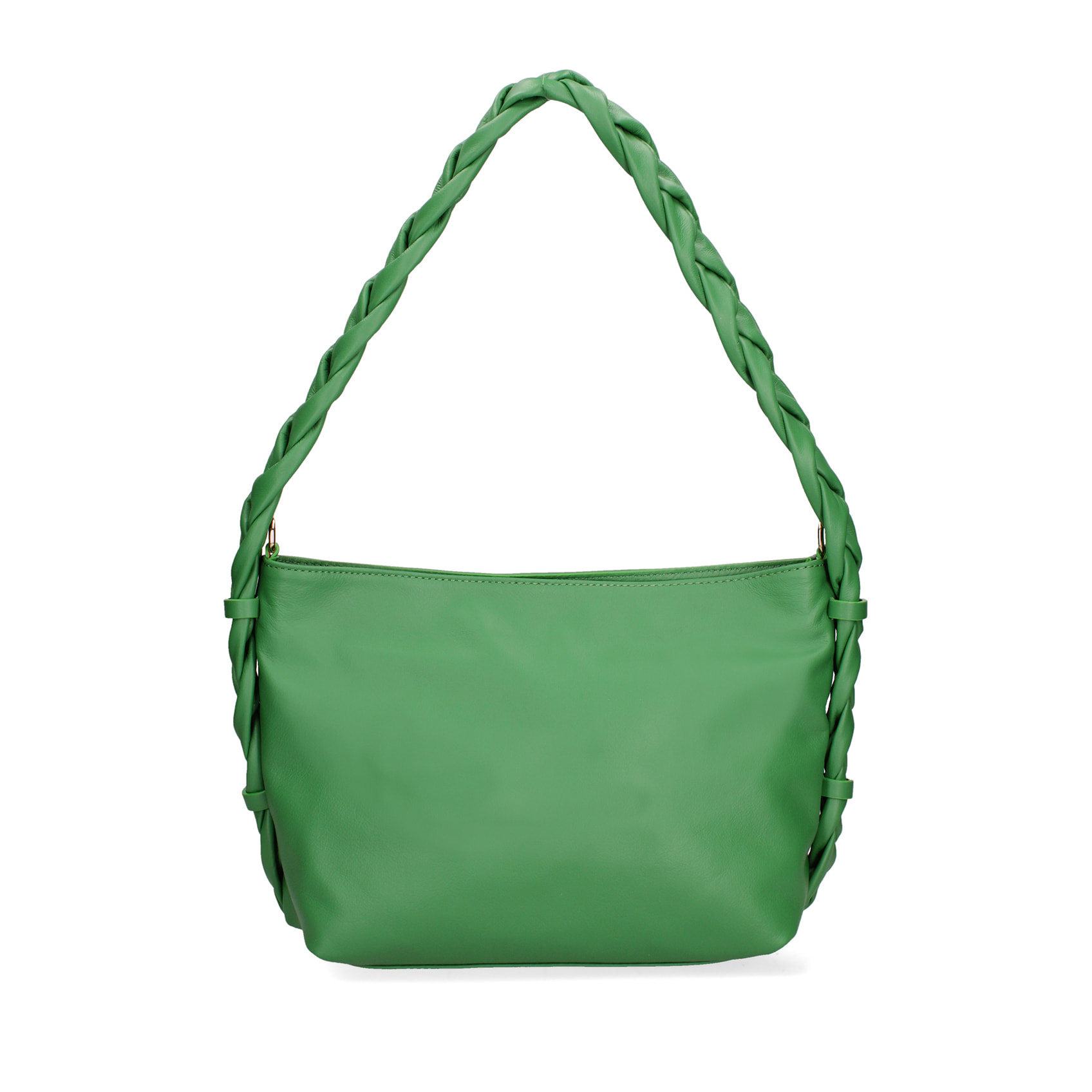 Borsa a spalla da donna In Vera pelle Made in Italy 26x22x9 cm