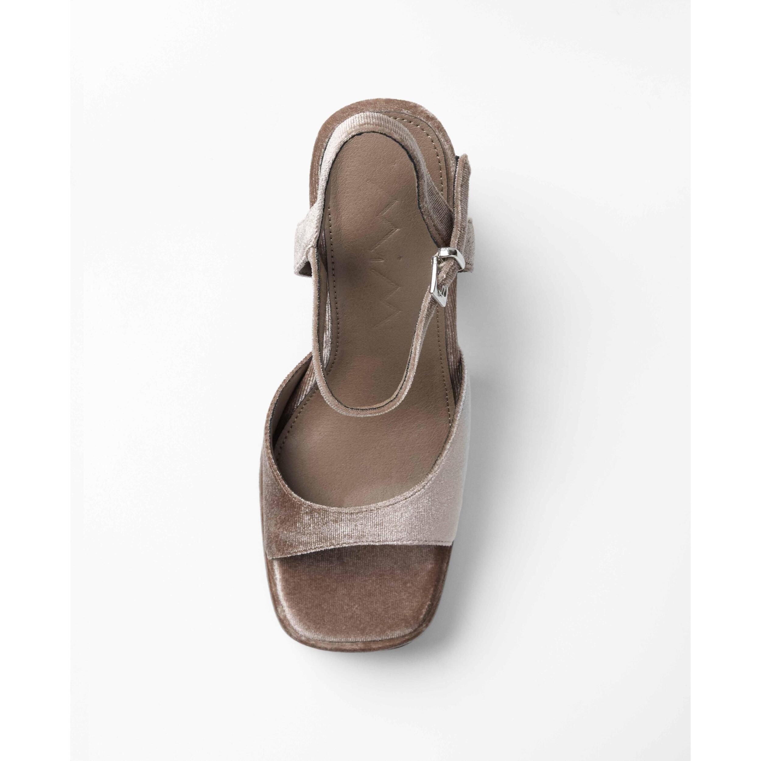 Sandalia de tacón DOMINIC 12 cm