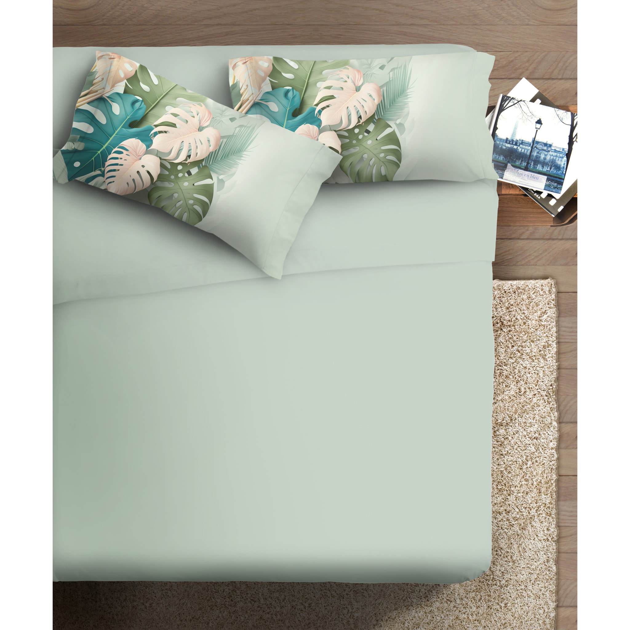 Completo letto 1 Piazza IPERSAN fotografico Fine-Art Botanic