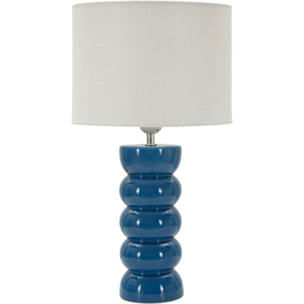 LAMPADA DA TAVOLO TORR BLU CM Ø 25X46