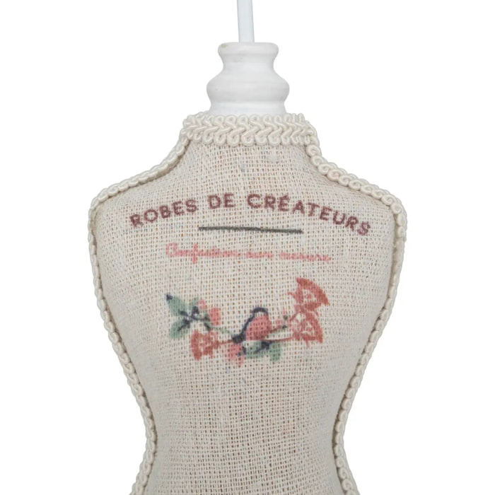 Mannequin porte-bijoux "Gia" en bois H40,5cm