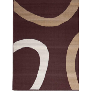 Tapis salon et chambre tissé motif rond FIHA