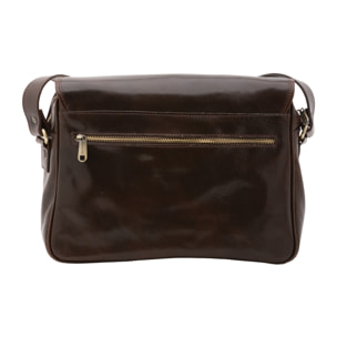 Borsa a tracolla  da donna In Vera pelle Made in Italy 32x23x15 cm