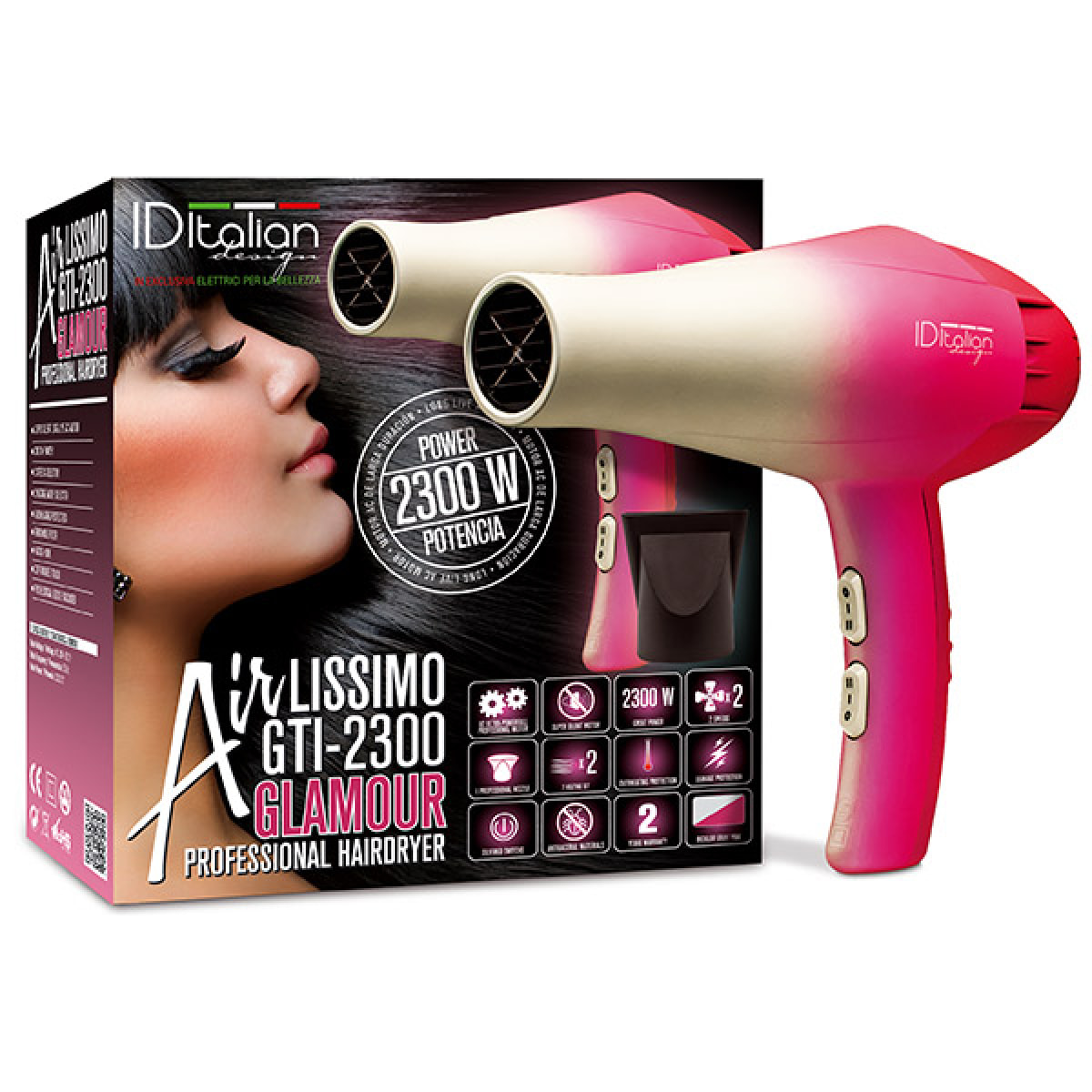 Sèche-cheveux gti 2300 airlissimo