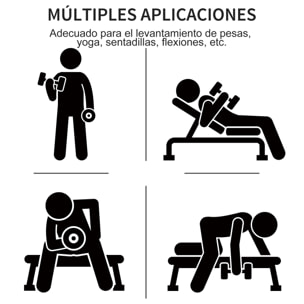 Juego de 8 Mancuernas 4 Pares 4 kg 3 kg 2 kg 1 kg Acero Ejercicio Gimnasio Casa