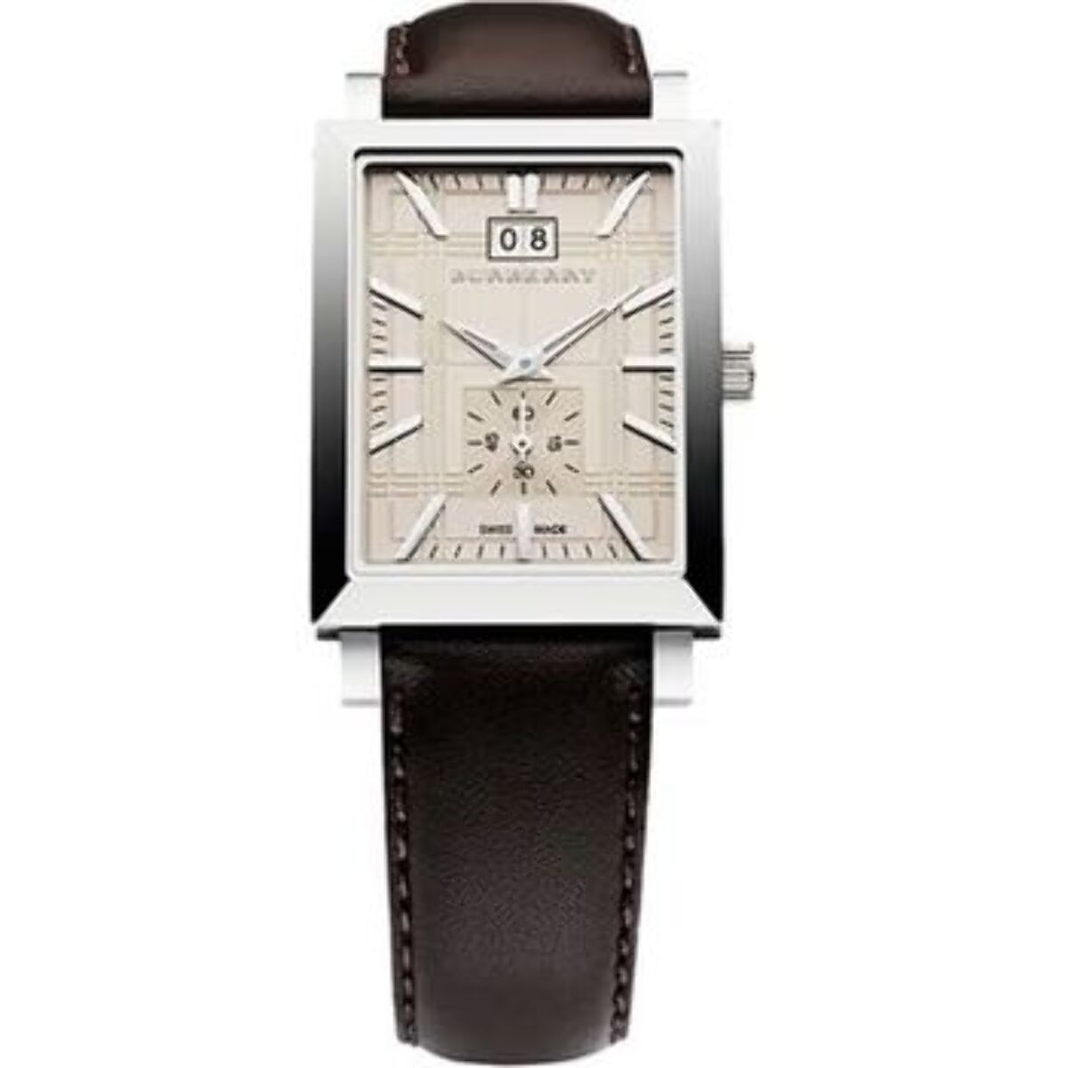 Reloj Burberry BU1322 Hombre Analogico Cuarzo con Correa de Cuero