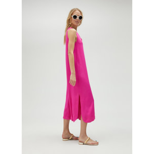 Vestito midi con spalline