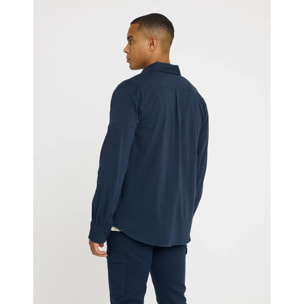 Camisa Manga Larga Azul Marino - Atti