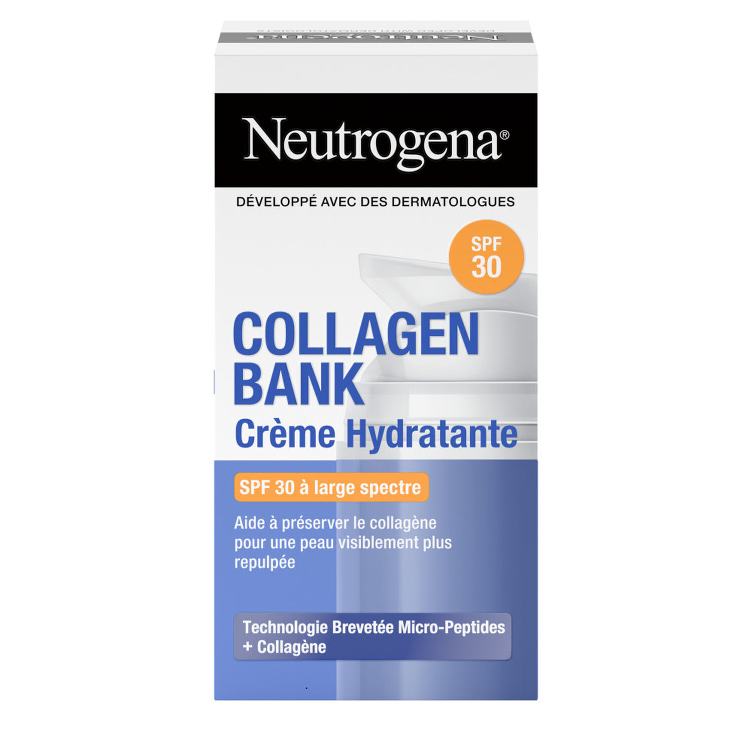 Collagen Bank SPF 30 - Crème Hydratante Visage 50 ml