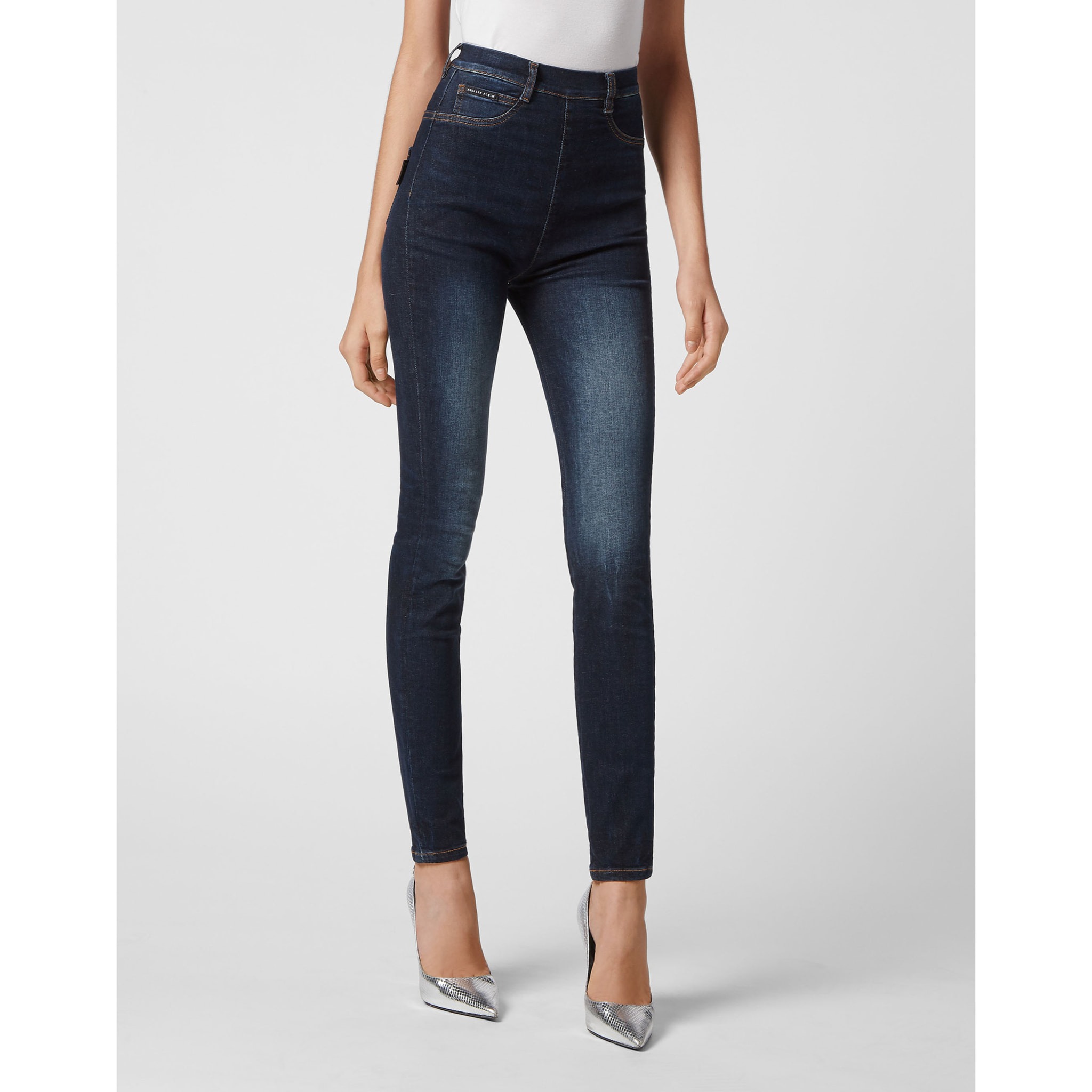 PHILIPP PLEIN Super High Waist Jegging