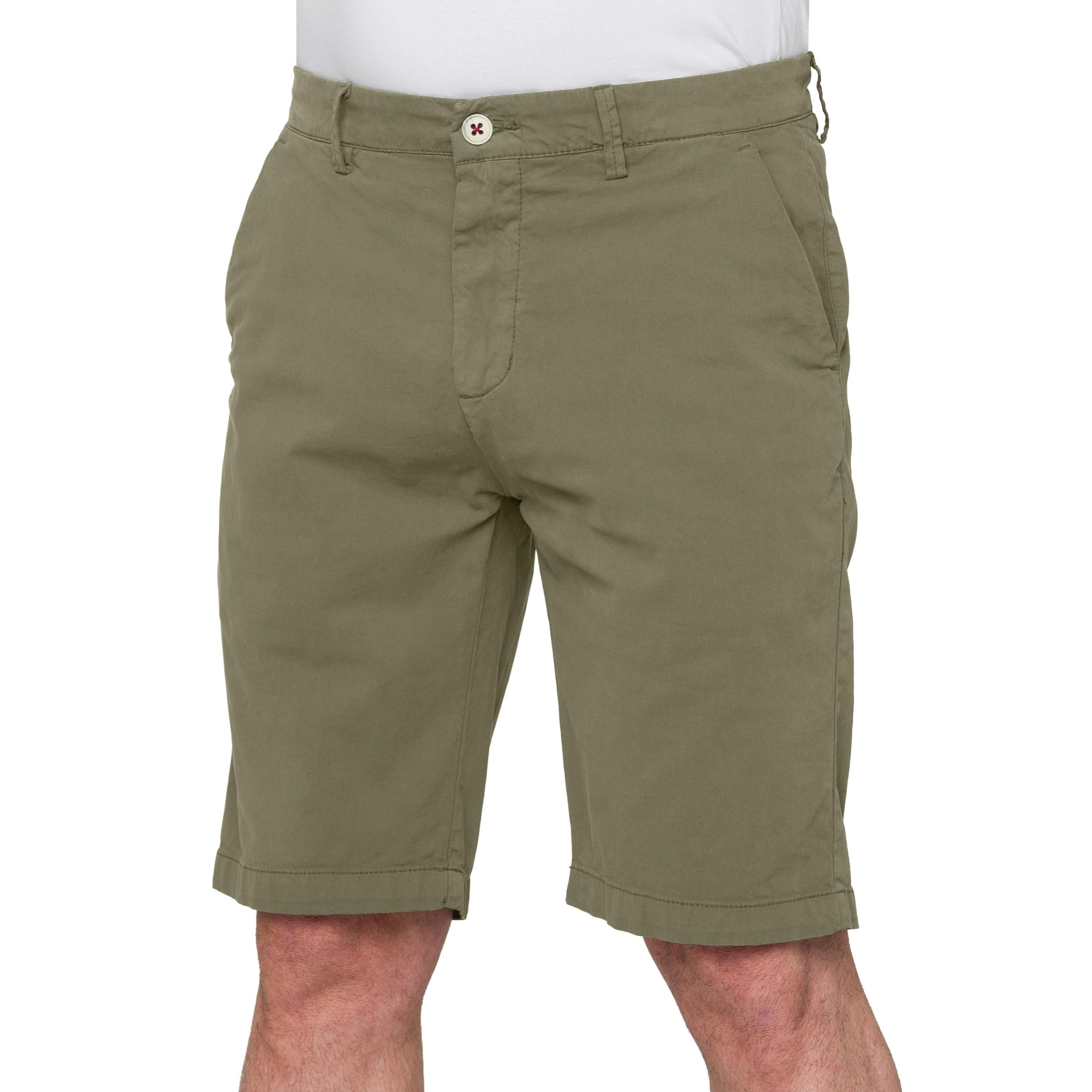 Bermuda Hot Buttered Athabasca chino Verde militare