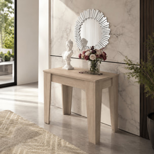 Consolle Allungabile Moderna Tavolo Estensibile Da 54 A 306 cm 6 Allunghe 14 posti Salvaspazio Design Soggiorno Salotto Cucina Ingresso Rovere