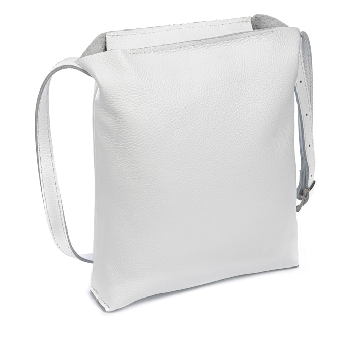 Bagnoa borsa a spalla donna. Pelle autentica Dollaro.