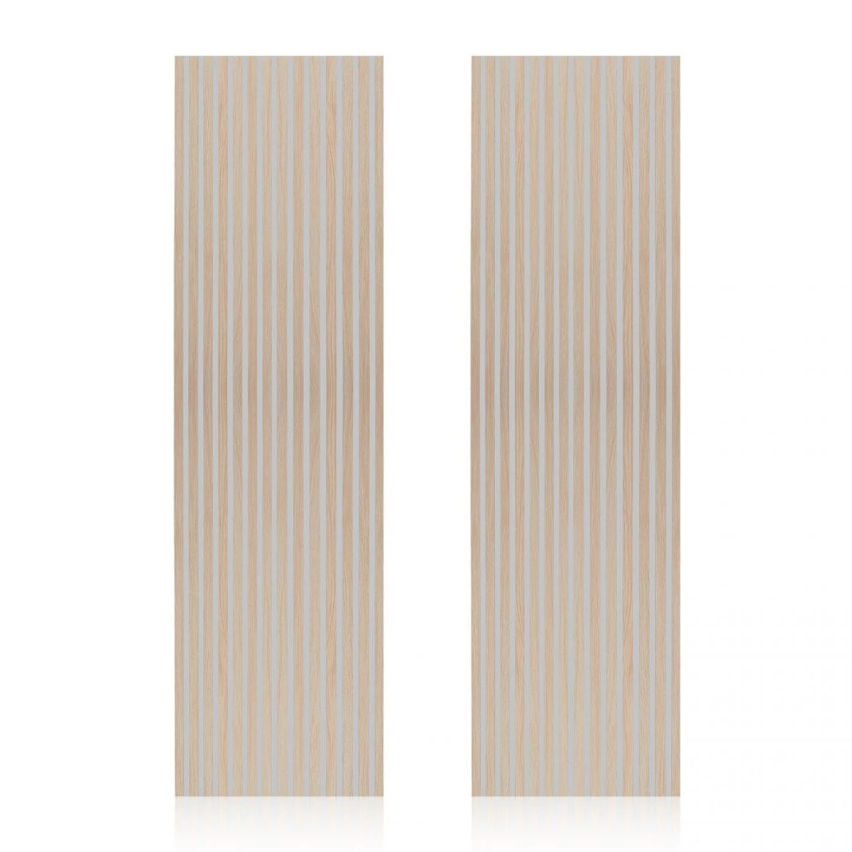 Pack 2 paneles acústicos Noiseless 240 Gris - Roble