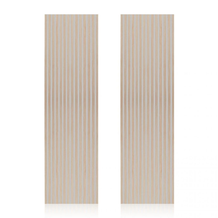 Pack 2 paneles acústicos Noiseless 240 Gris - Roble