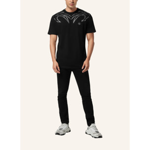 PHILIPP PLEIN Camiseta de cuello redondo y manga corta