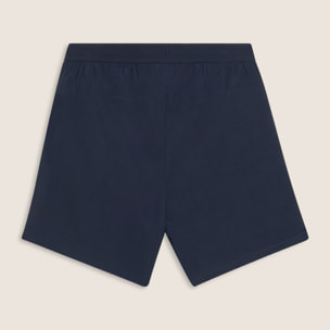 Pantaloni corti slim con grafica e spacchi laterali