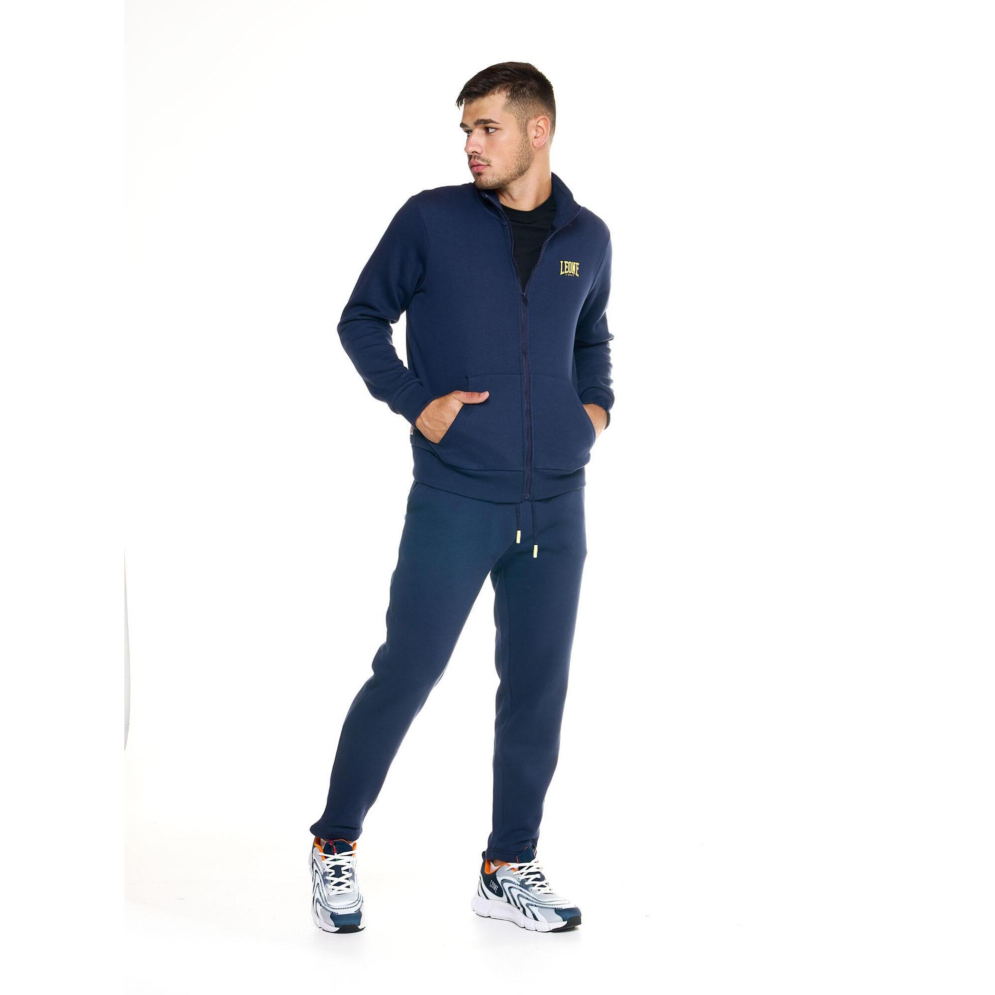 Chándal de hombre Welcome Back con cuello alto y cremallera completa