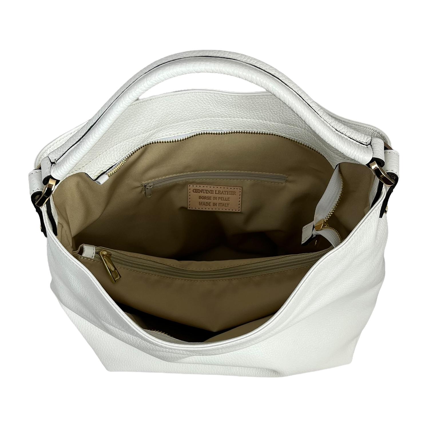 Bolso de hombro Cheval Firenze Alkes Blanco