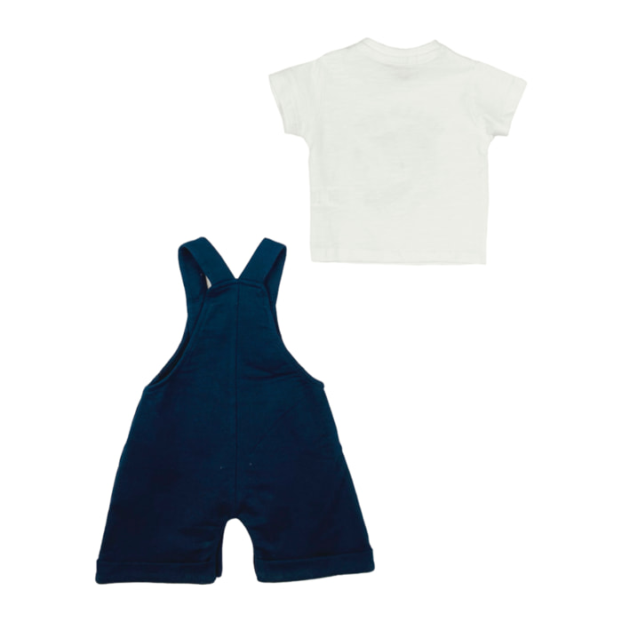 COMPLETO TSHIRT E SALOPETTE