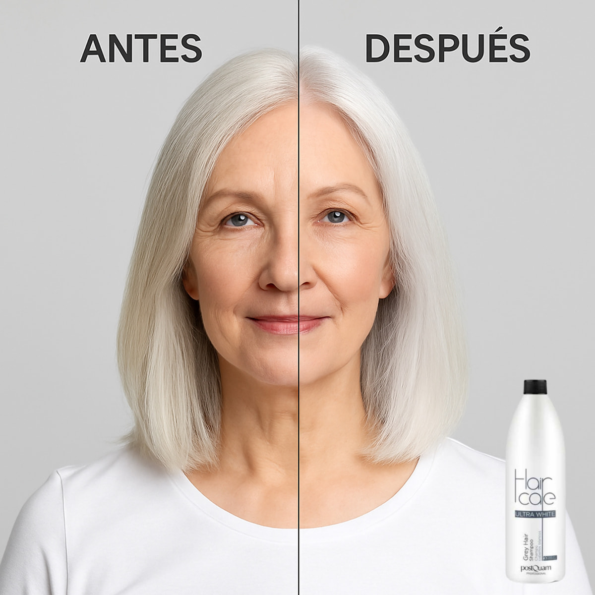 Shampooing pour cheveux blancs 1000 ml.