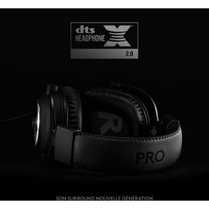 Casque gamer LOGITECH G PRO X GAMING Casque + Support