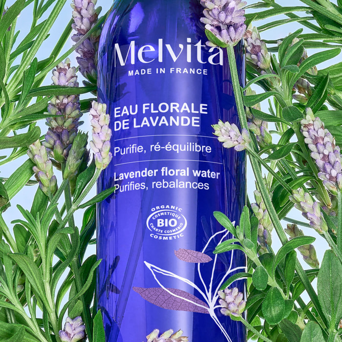 Eau Florale de Lavande Bio - Purifiante & Rééquilibrante 200 ml