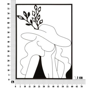 PANNELLO IN FERRO ELEGANT -A- CM 60X1X80