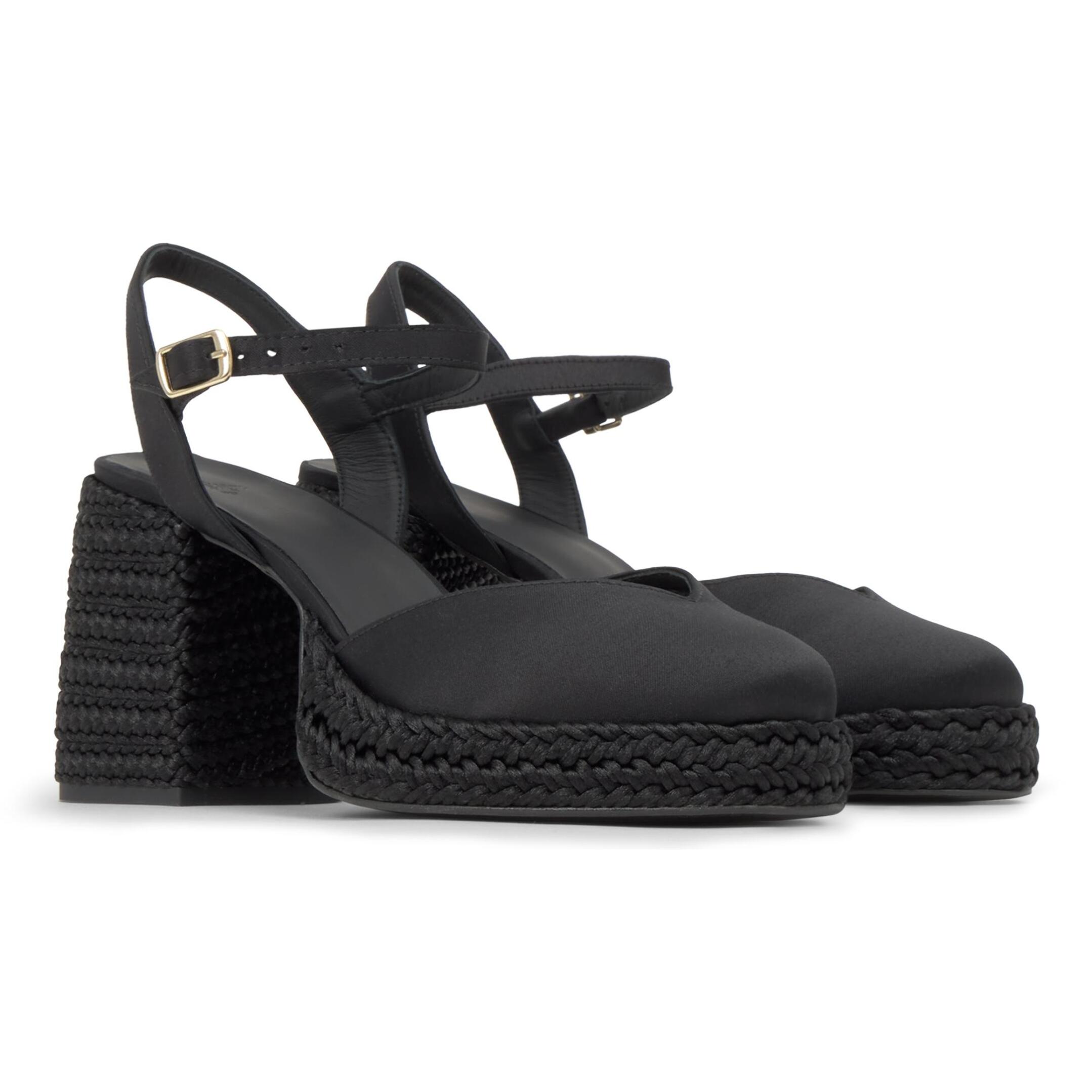 Zapato tacón Vilnia en satín con tacón de 10 cm