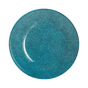 Assiette creuse bleue 20 cm Icy - Luminarc