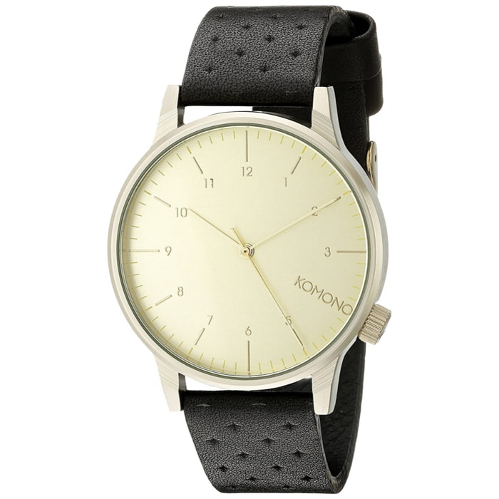 Reloj Komono KOM-W2002 Hombre Analogico Cuarzo con Correa de Cuero