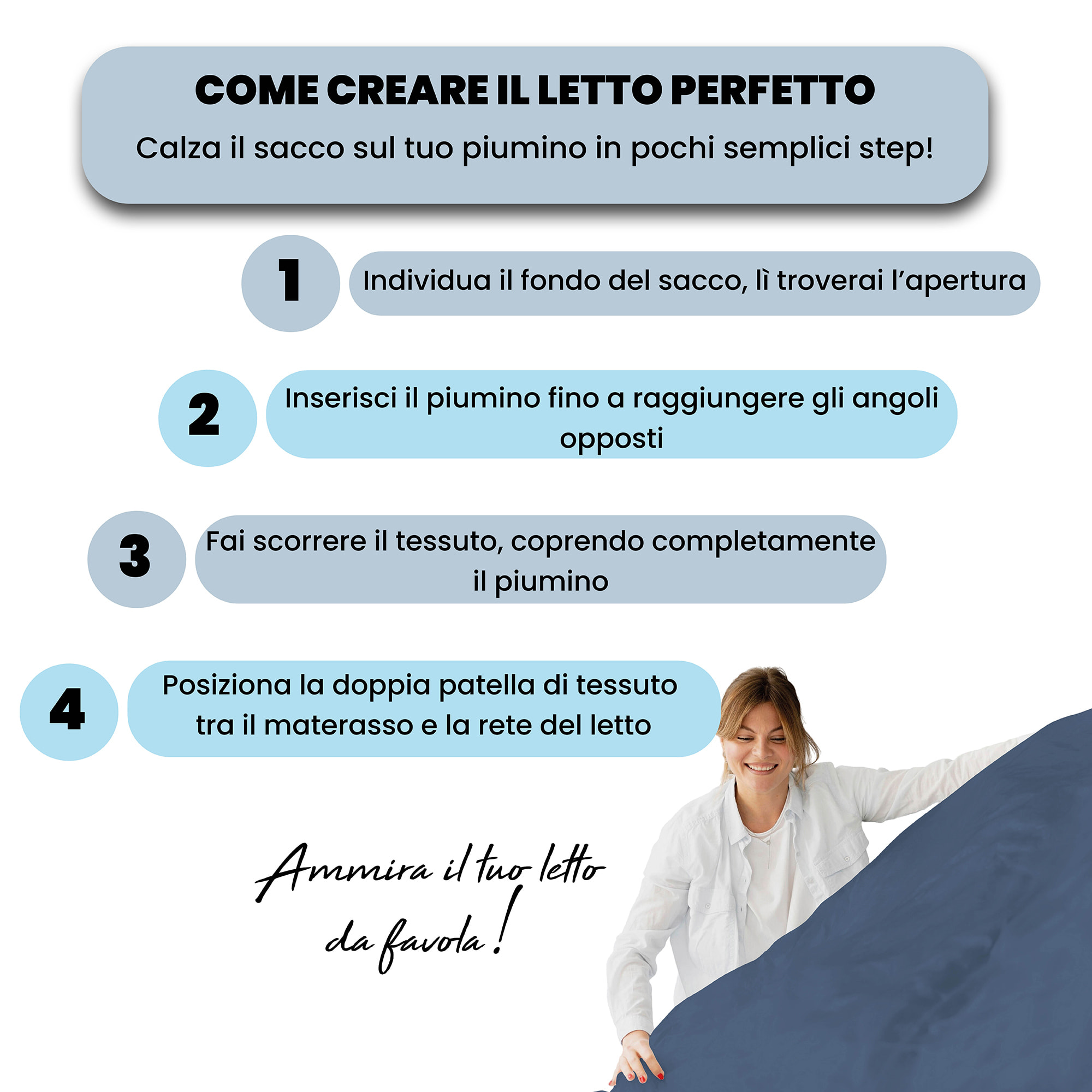 PARURE COPRIPIUMINO NATURAL COLOR SINGOLO - 100% COTONE MADE IN ITALY