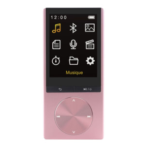 Lecteur MP4 ESSENTIELB Enjoy BT-C 8Go Rose