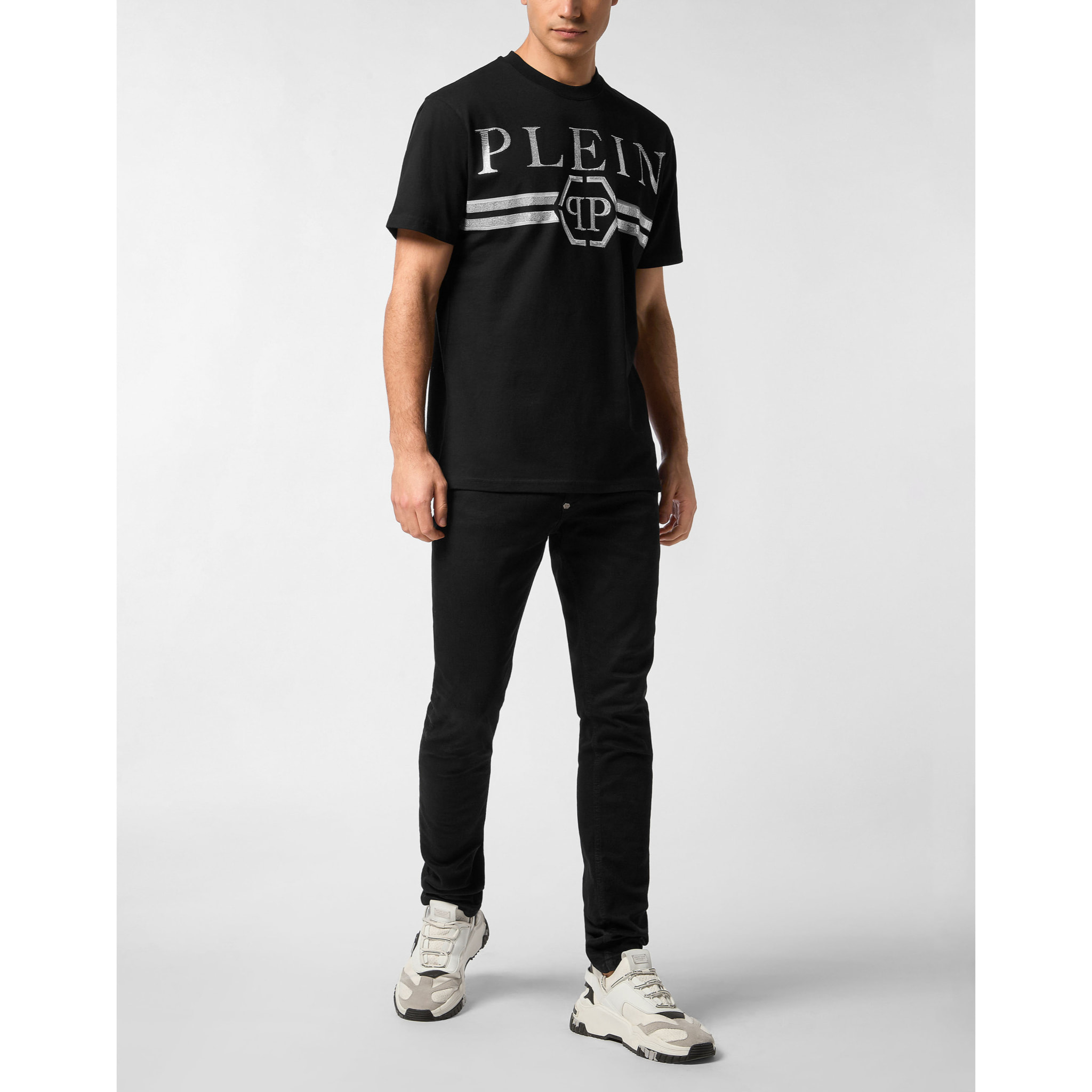 PHILIPP PLEIN T-Shirt Round Neck Ss