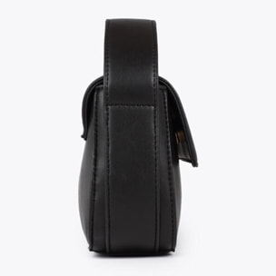 Tracolla in pelle sintetica con logo M sulla maniglia