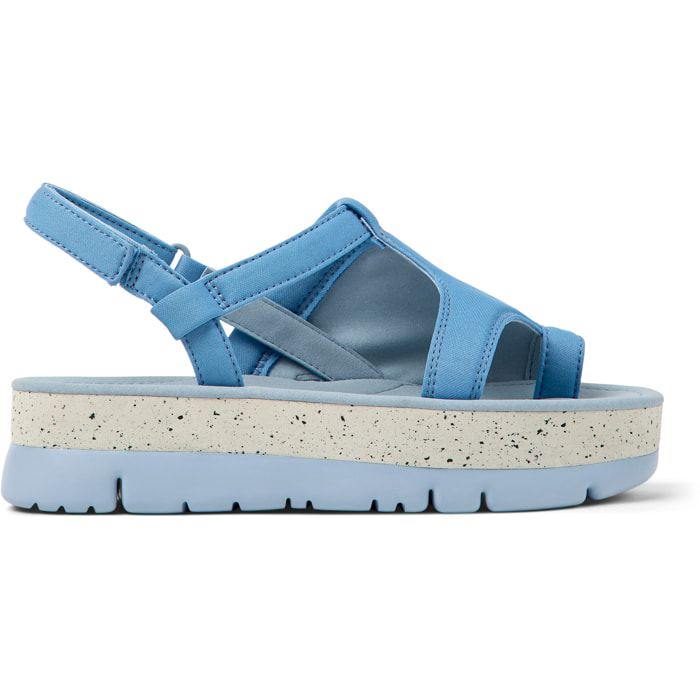 Sandalias - CAMPER Oruga Up - Azul - Textil técnico (poliéster reciclado)