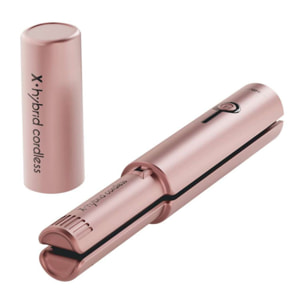 GAMMA+ X Hybrid Piastra Professionale Cordless Gold Rose