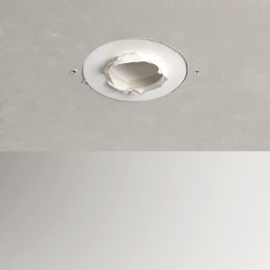 LEDS C4 Downlight Ges Recessed Round 5W 31.2º Blanco Ip23 292Lm