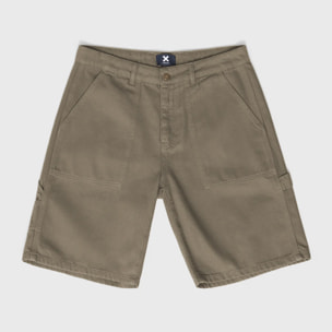 PANTALÓN CORTO FRANK OLIVE GREEN