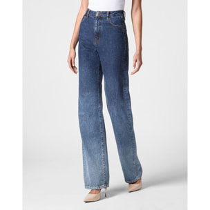 PHILIPP PLEIN Jeans a gamba ampia