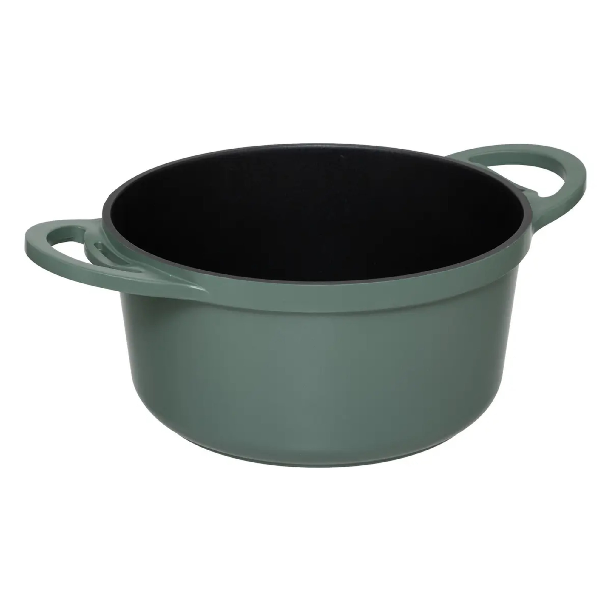 Cuiseur vapeur D24cm fonte d'aluminium vert