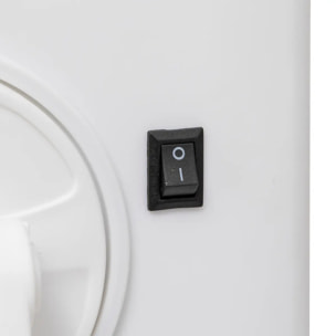 Miroir à LED blanc 28x16cm