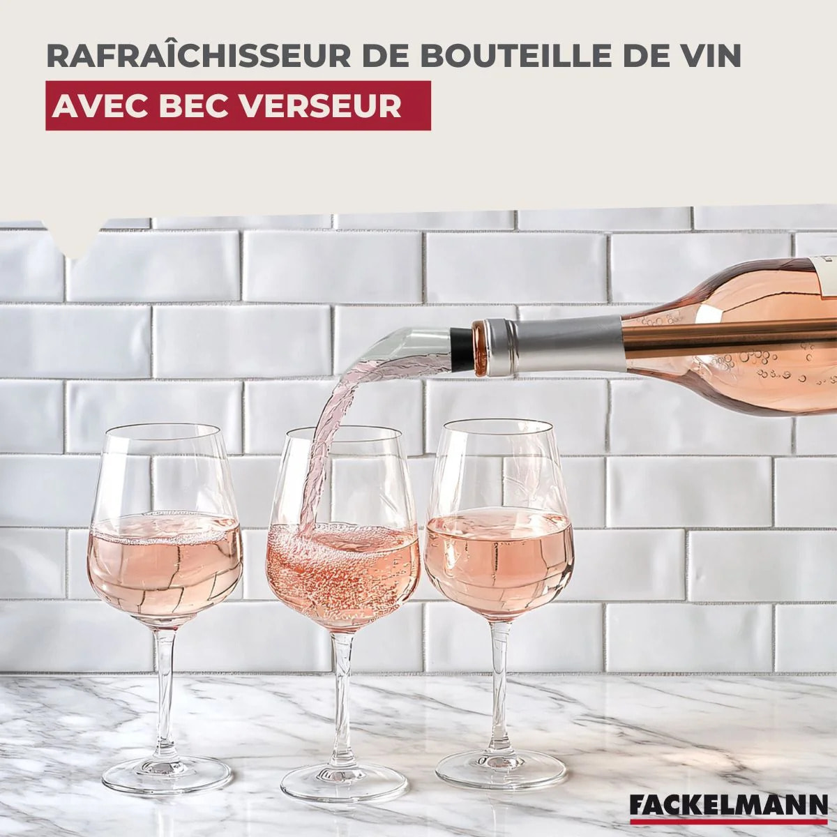 Rafraîchisseur de bouteille de vin Fackelmann Bar Concept